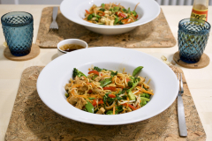 Vegetable and tofu chow mein