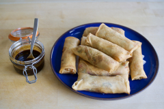 Vegetable spring rolls